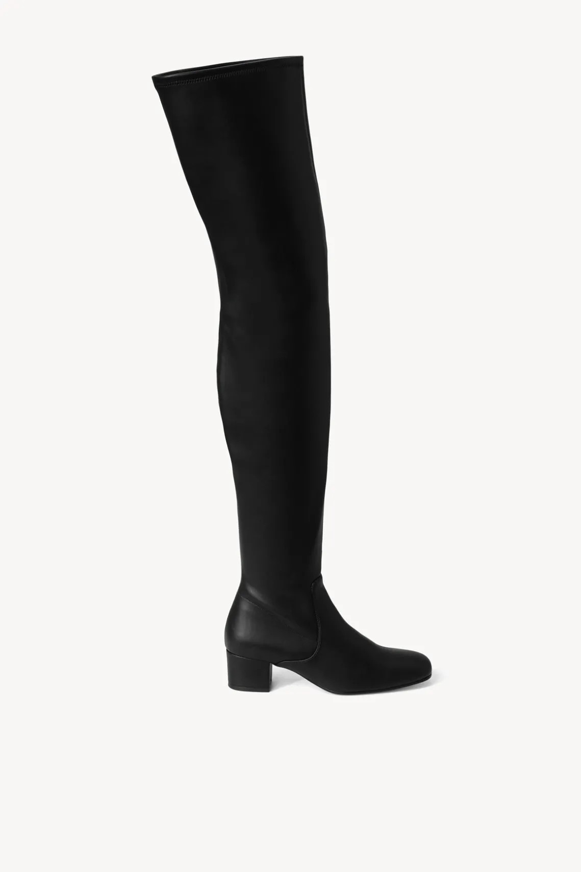 AIMEE BOOT BLACK VEGAN LEATHER