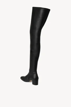 AIMEE BOOT BLACK VEGAN LEATHER