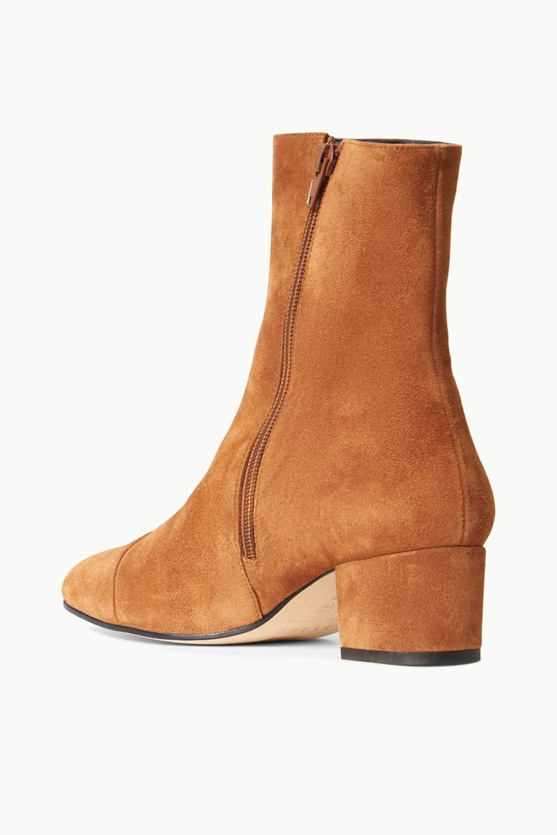 AIMEE SHORT BOOT TAN SUEDE