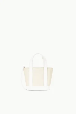 ALLORA MICRO TOTE CREAM PAPER
