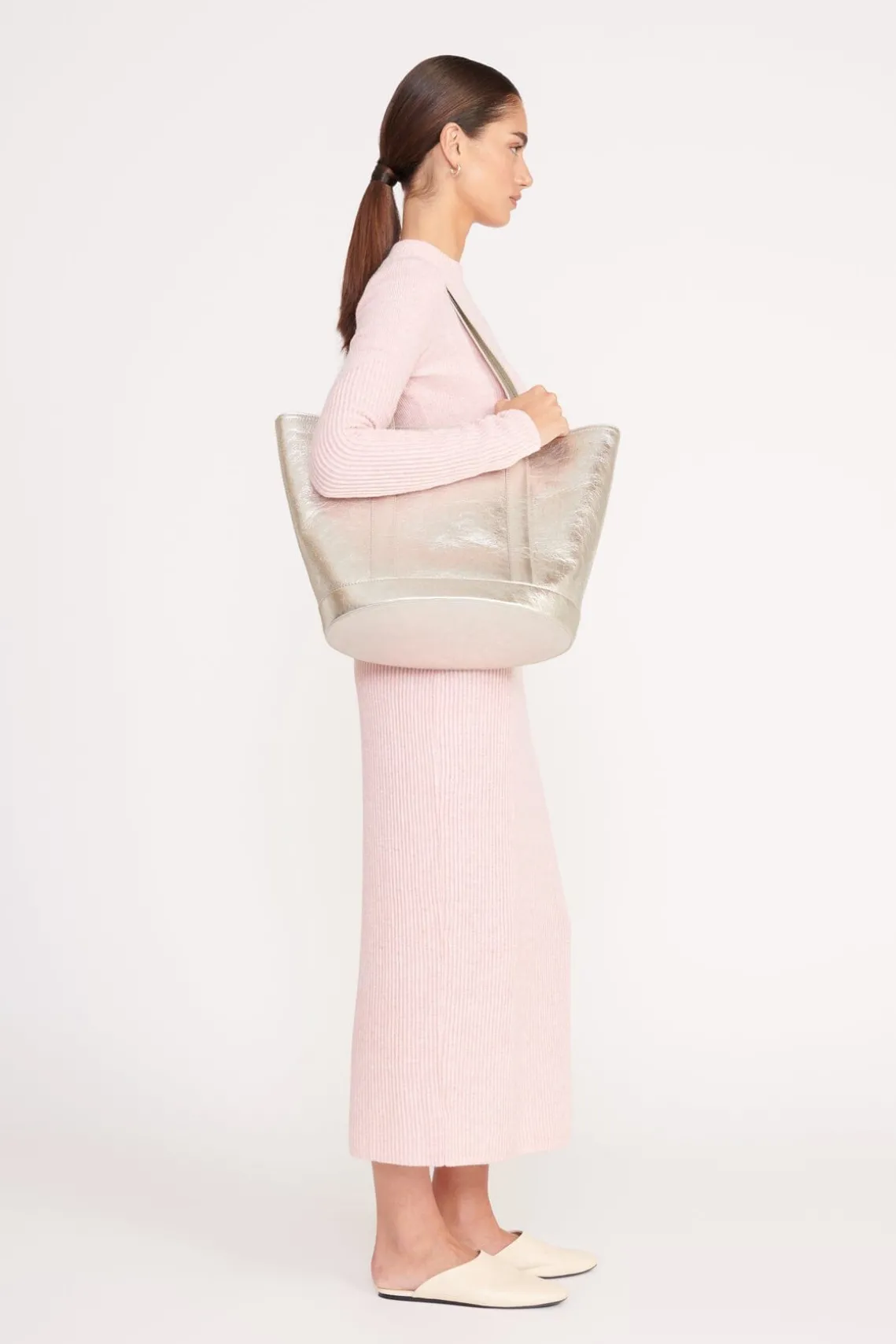 ALLORA TOTE SILVER