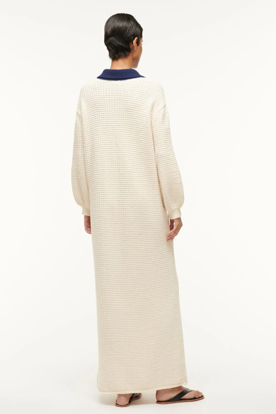 ALTEA DRESS IVORY NAVY