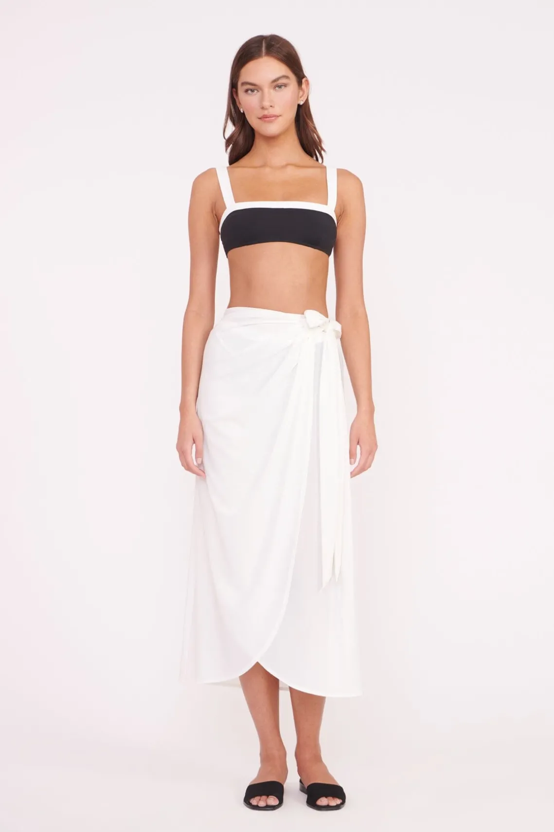 ANGELICA COVERUP SKIRT WHITE
