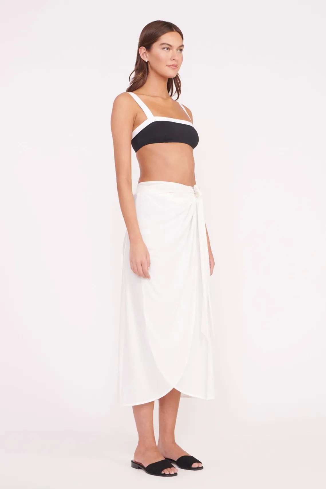 ANGELICA COVERUP SKIRT WHITE