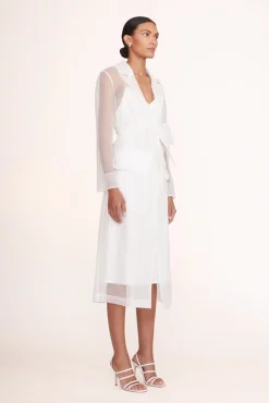 ASHLEY DRESS  WHITE
