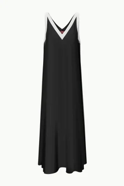 AVELINE COVERUP DRESS BLACK WHITE