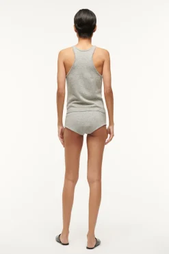 AYANA TOP HEATHER GREY