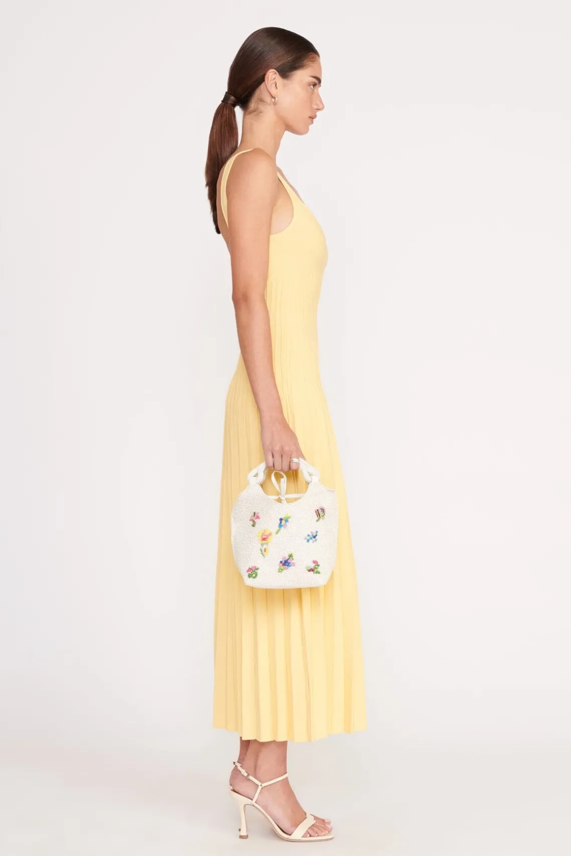 BEADED COTE BAG FIRST BLOOM DAY