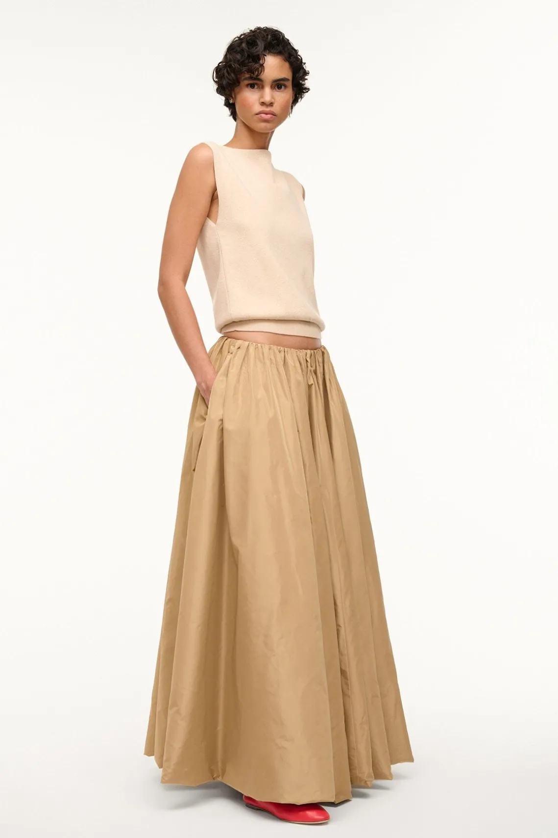 BELLAGIO SKIRT FAWN