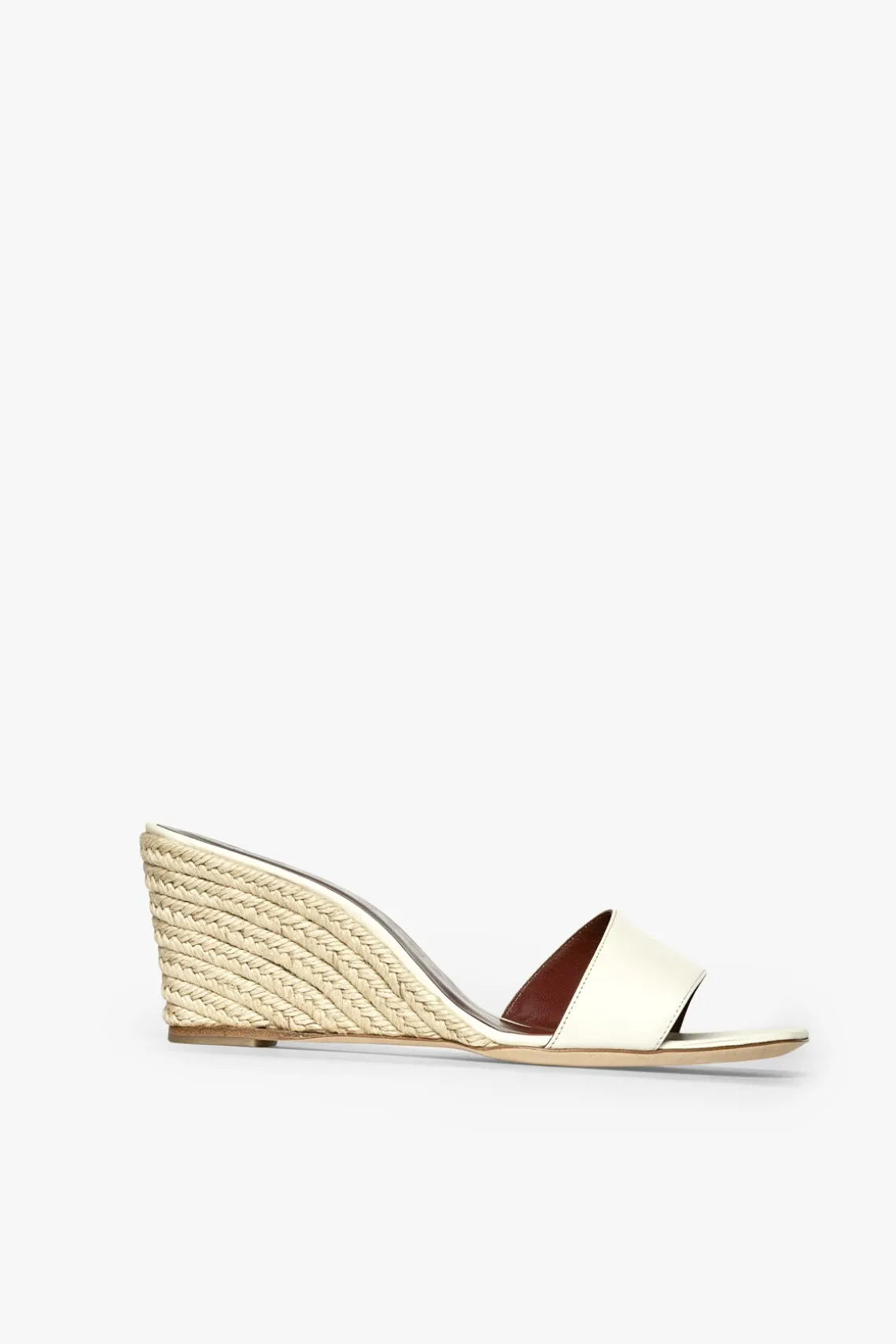 BILLIE ESPADRILLE WEDGE NATURAL CREAM