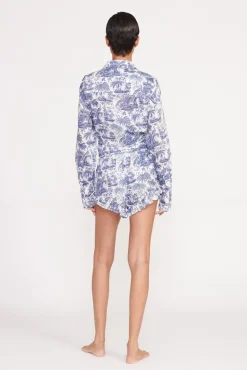 BOYANA SHORT BLUE TOILE