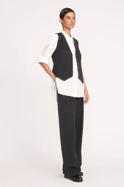 BRETT VEST  BLACK