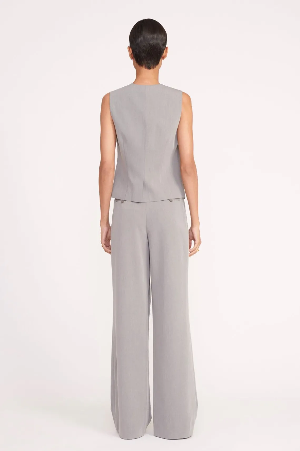 BRETT VEST HEATHER GREY