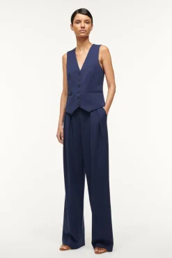 BRETT VEST  NAVY