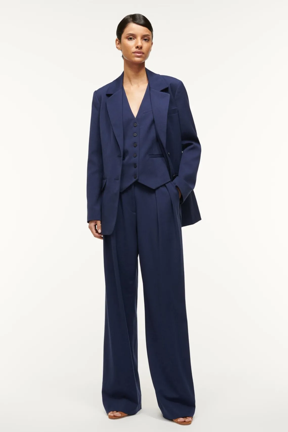 BRETT VEST NAVY