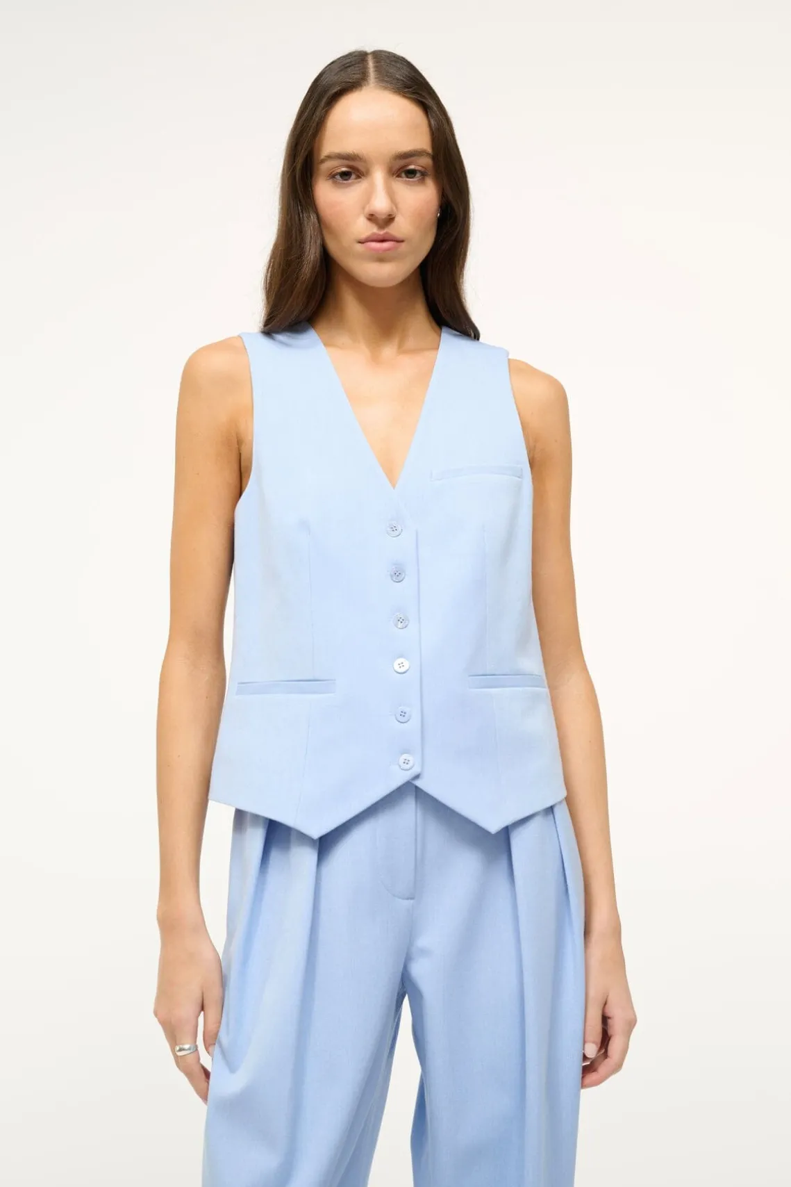BRETT VEST PERIWINKLE