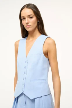BRETT VEST PERIWINKLE