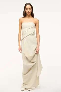 CARAVAGGIO DRESS NATURAL
