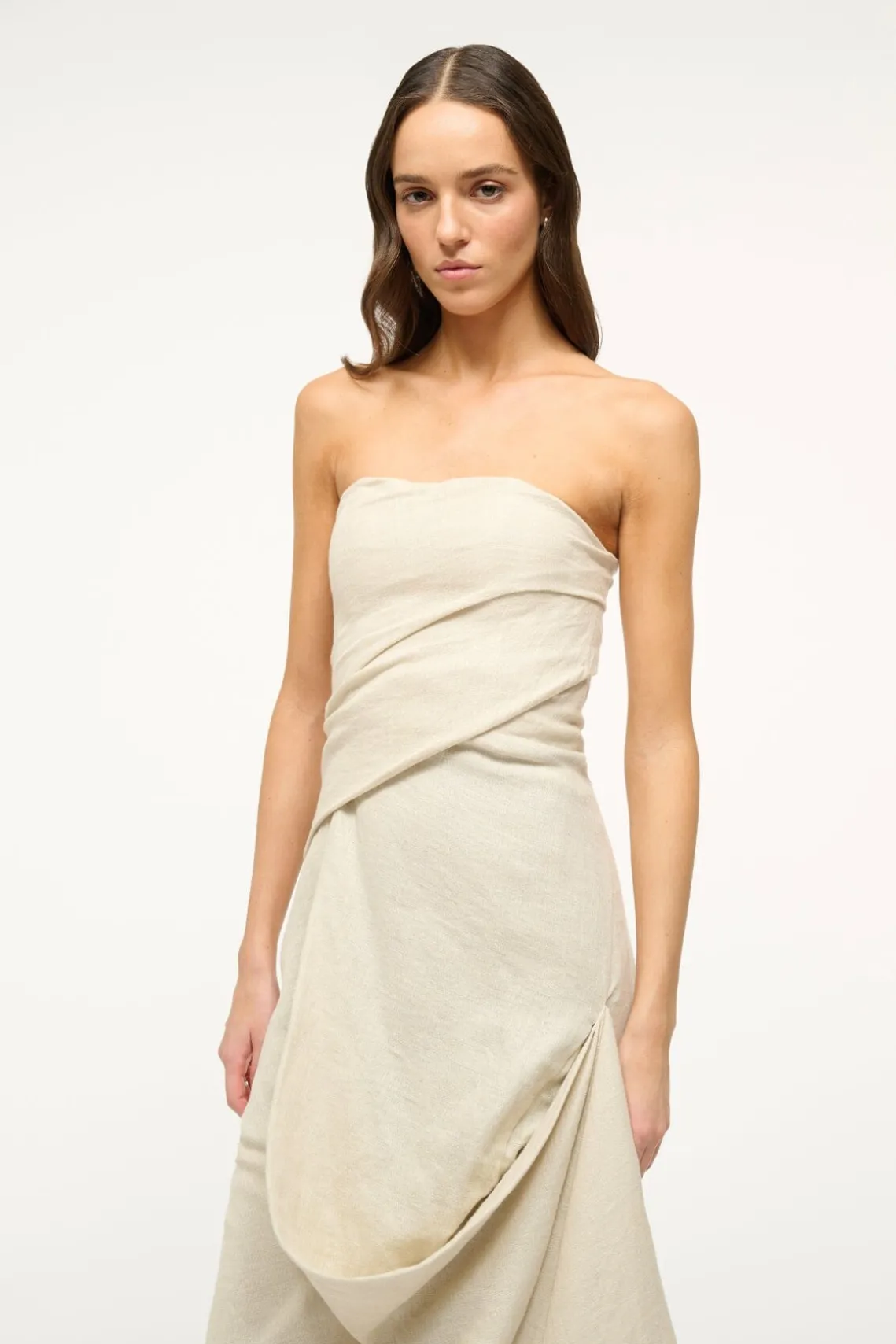 CARAVAGGIO DRESS NATURAL
