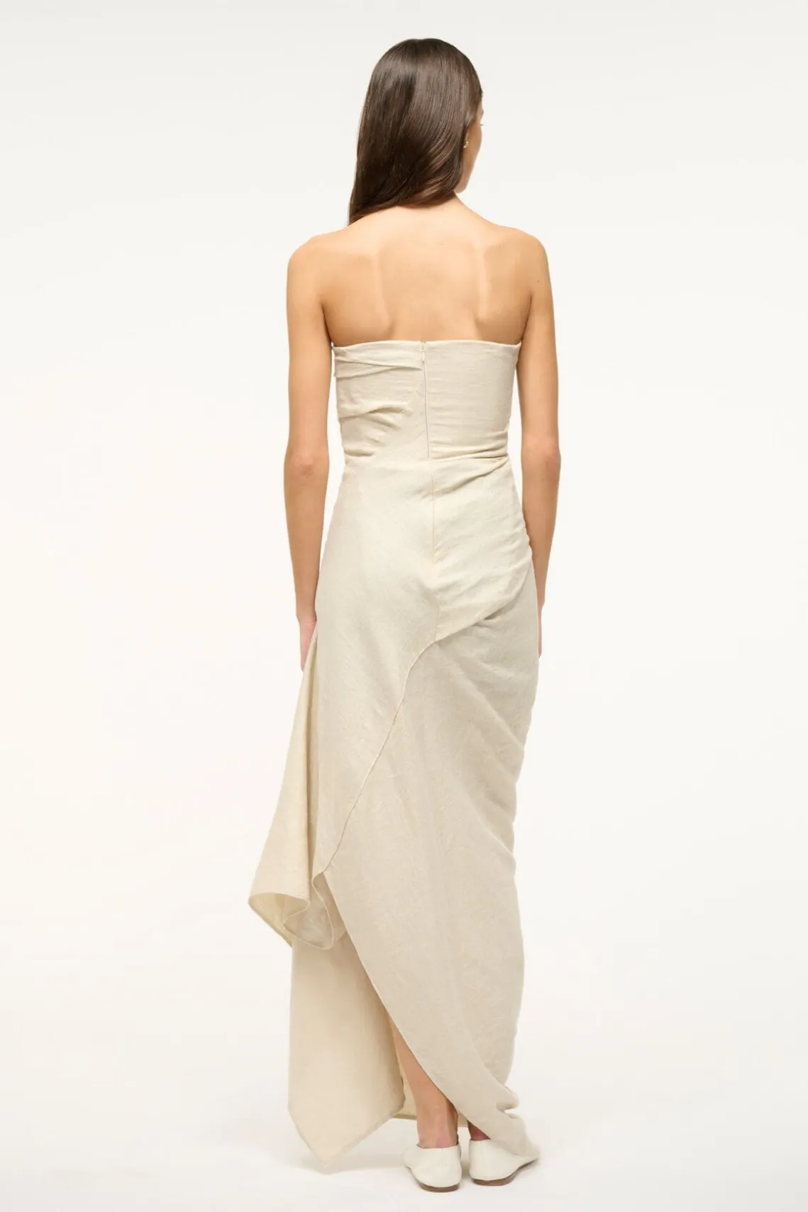 CARAVAGGIO DRESS NATURAL