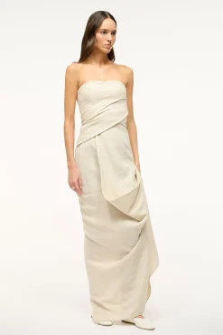 CARAVAGGIO DRESS NATURAL