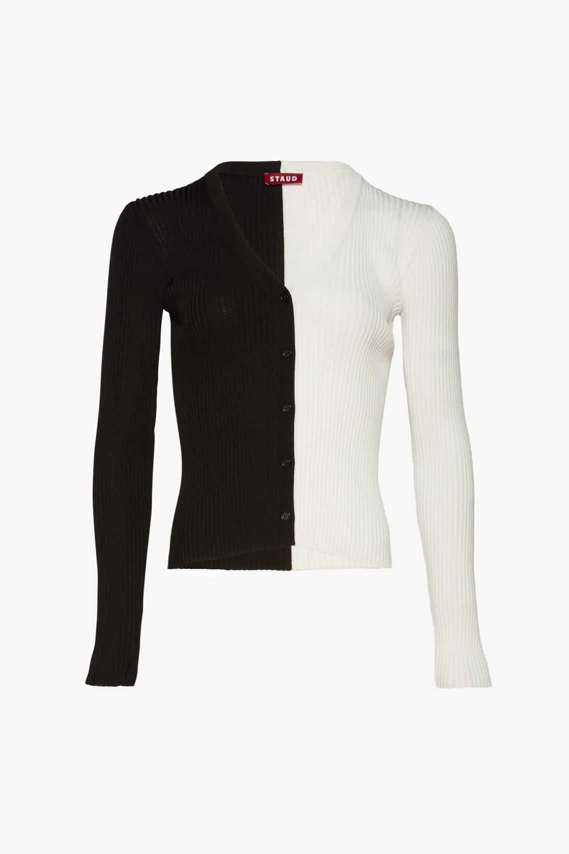CARGO SWEATER BLACK WHITE