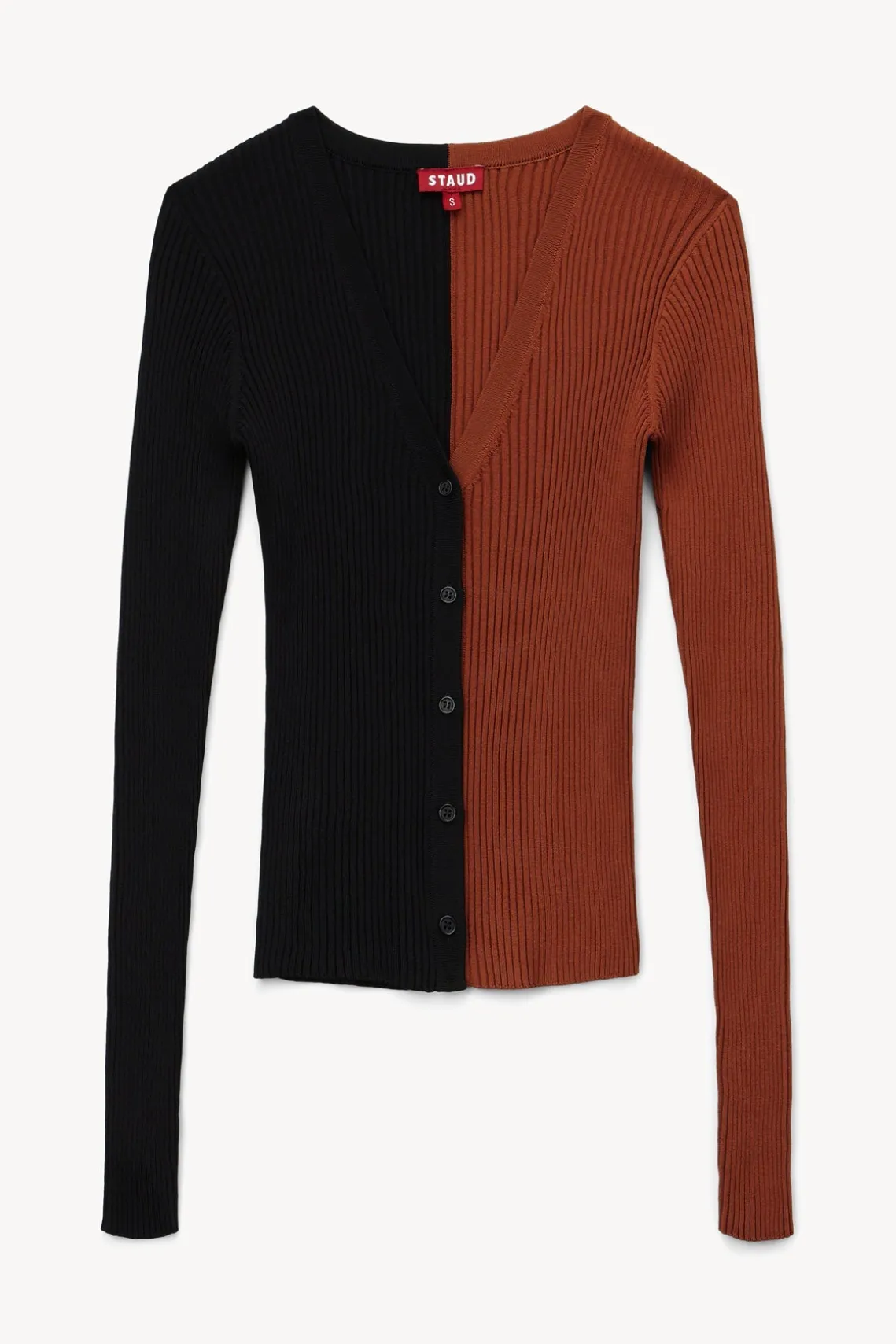 CARGO SWEATER TAN BLACK