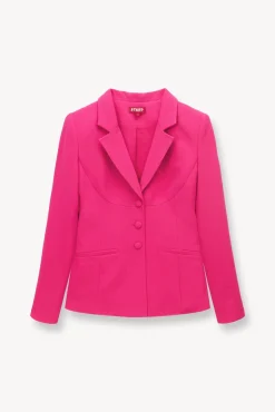 CARSON BLAZER MAGENTA