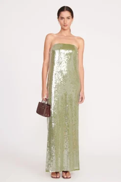 CASEY DRESS GARDEN MOSS