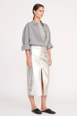 COLTON SHIRT HEATHER GREY SUITING