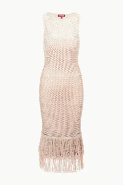 CONSTANZA DRESS BEIGE MULTI