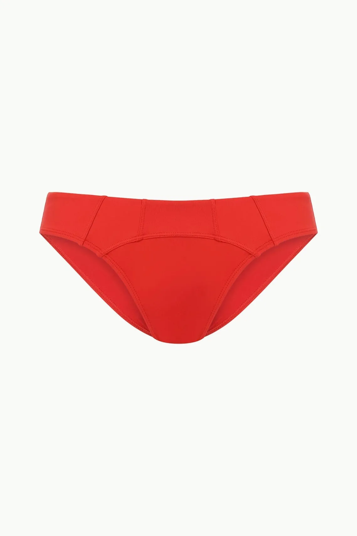 CORSAGE BIKINI BOTTOM RED ROSE