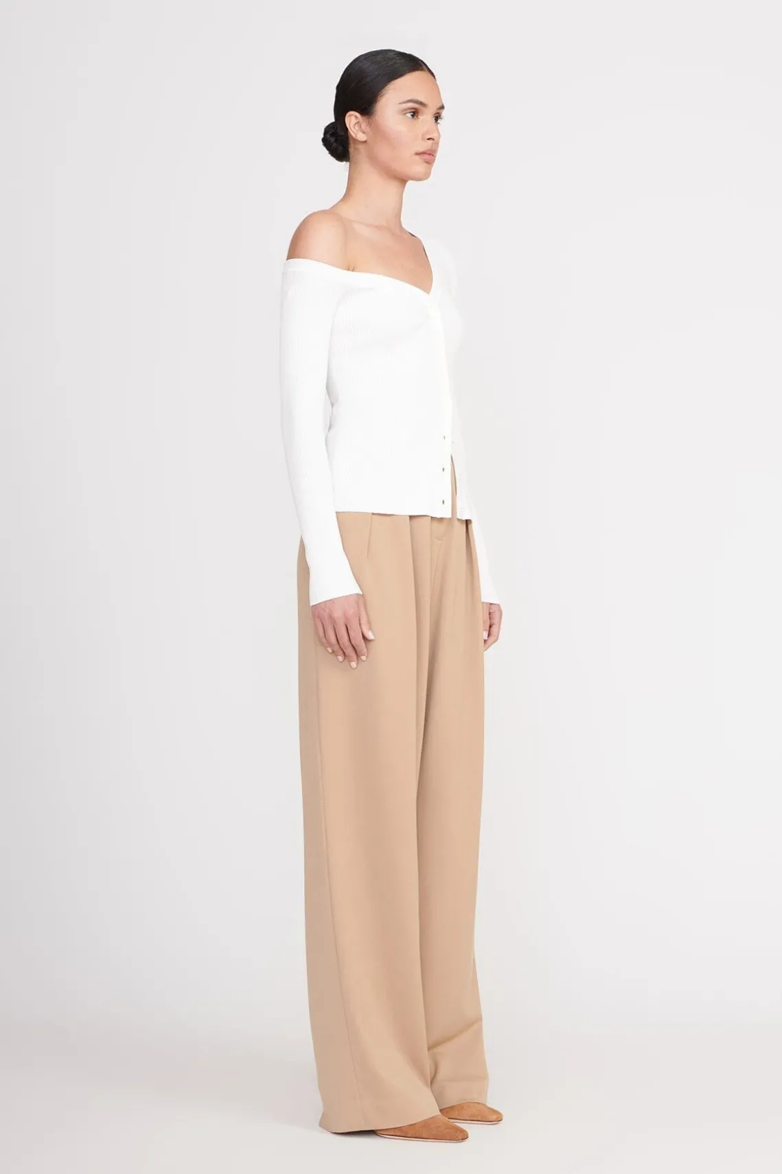 CRAFTSMAN SWEATER IVORY
