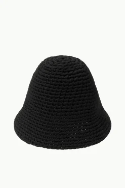 CROCHET HAT BLACK