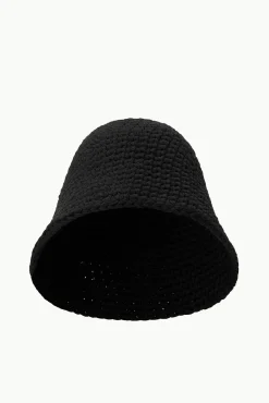 CROCHET HAT BLACK
