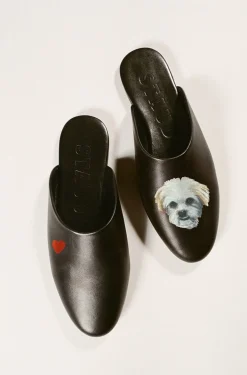 CUSTOM ABBY SLIPPER BLACK