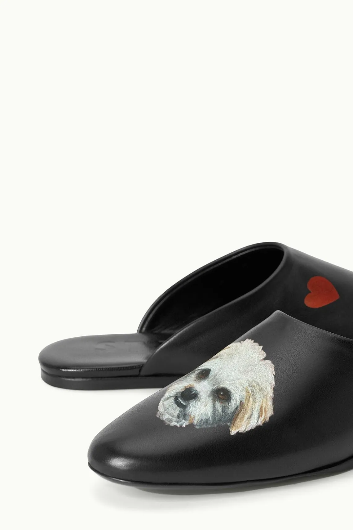 CUSTOM ABBY SLIPPER BLACK