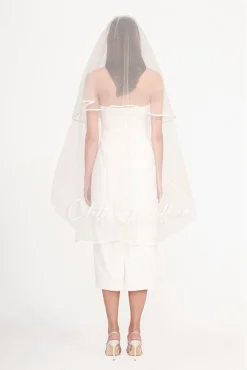 CUSTOM EMBROIDERED VEIL