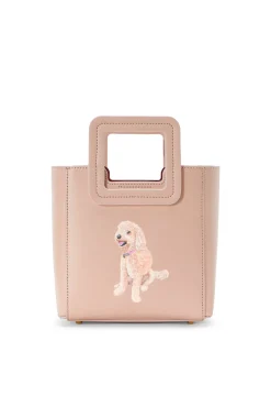 CUSTOM MINI SHIRLEY LEATHER BAG BLUSH