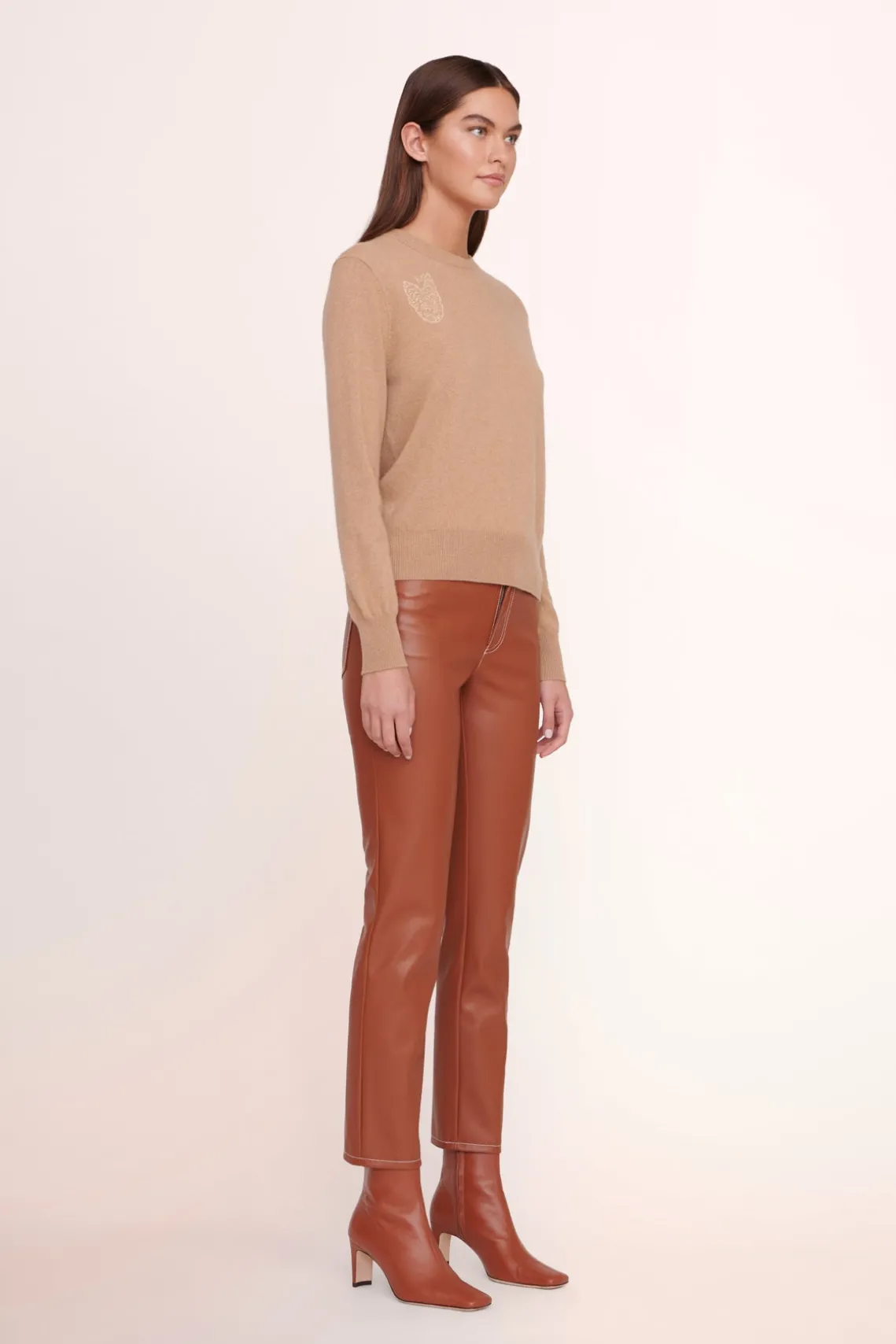 CUSTOM STAUD x C.BONZ CASHMERE SWEATER CAMEL