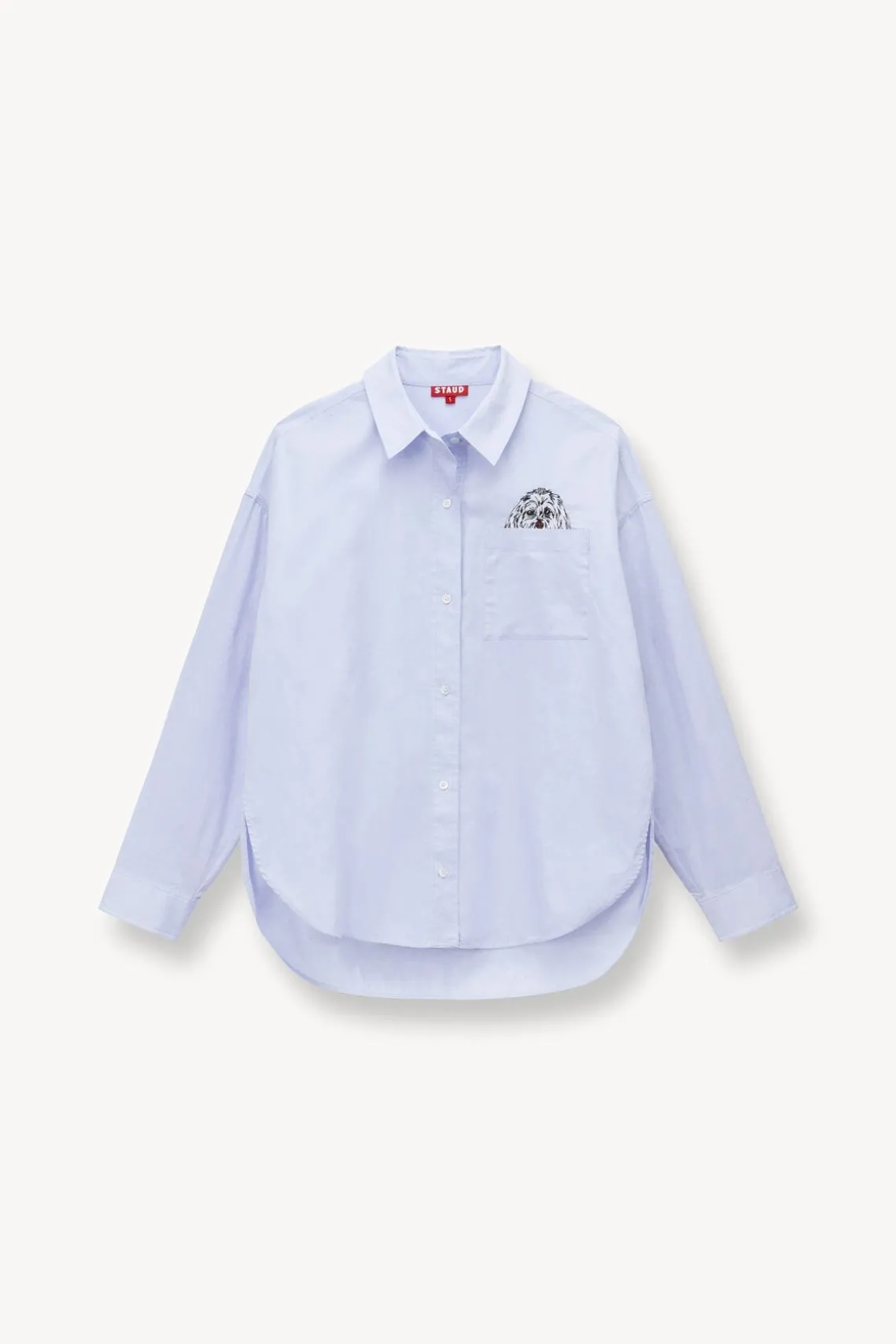 CUSTOM STAUD x C.BONZ CLASSIC OVERSIZED SHIRT OXFORD BLUE