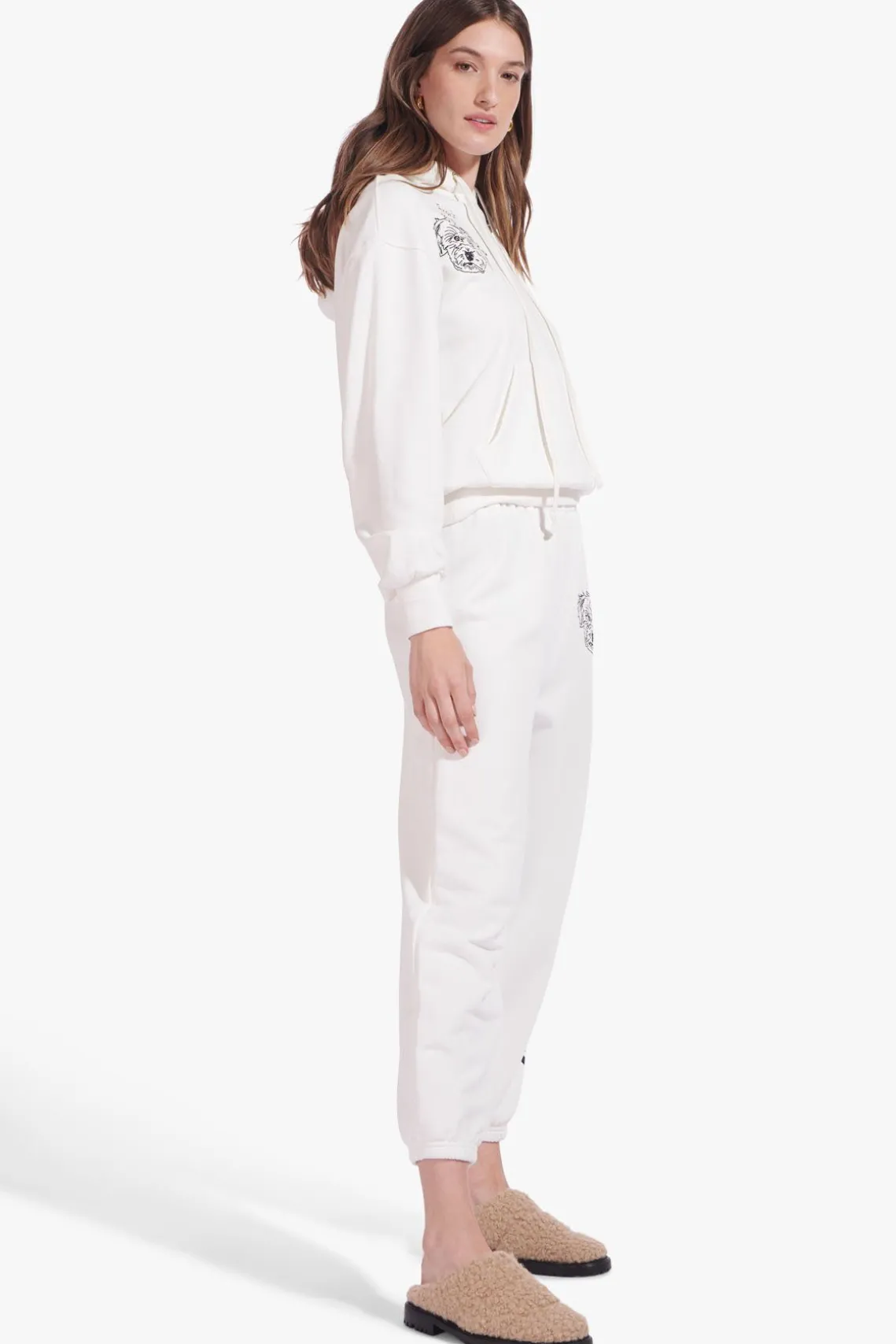 CUSTOM STAUD x C.BONZ SWEATPANT IVORY