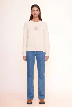 CUSTOM STAUD x C.BONZ SWEATSHIRT PINK