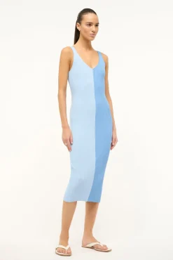 DANA DRESS  PERIWINKLE MULTI