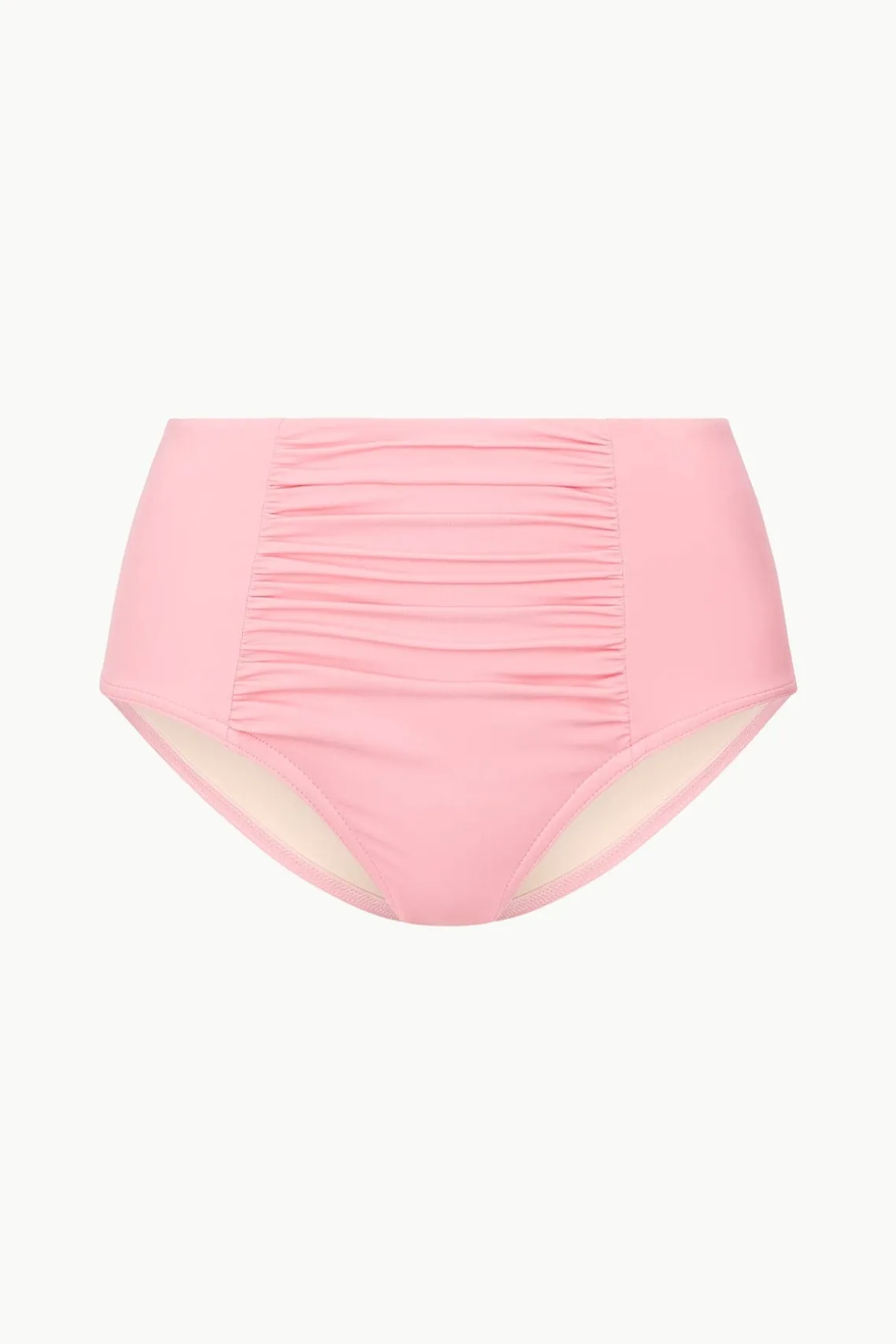 DECLAN HIGH RISE BIKINI BOTTOM PEARL PINK