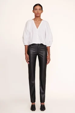 ELLIOT PANT BLACK VEGAN LEATHER