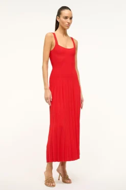ELLISON DRESS RED ROSE