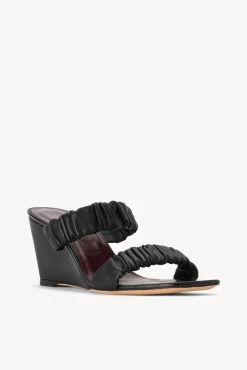 FRANKIE WEDGE BLACK