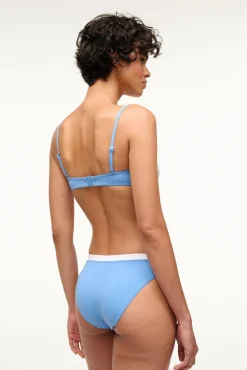 GEMMA BIKINI BOTTOM AZURE WHITE