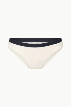GEMMA BIKINI BOTTOM IVORY BLACK